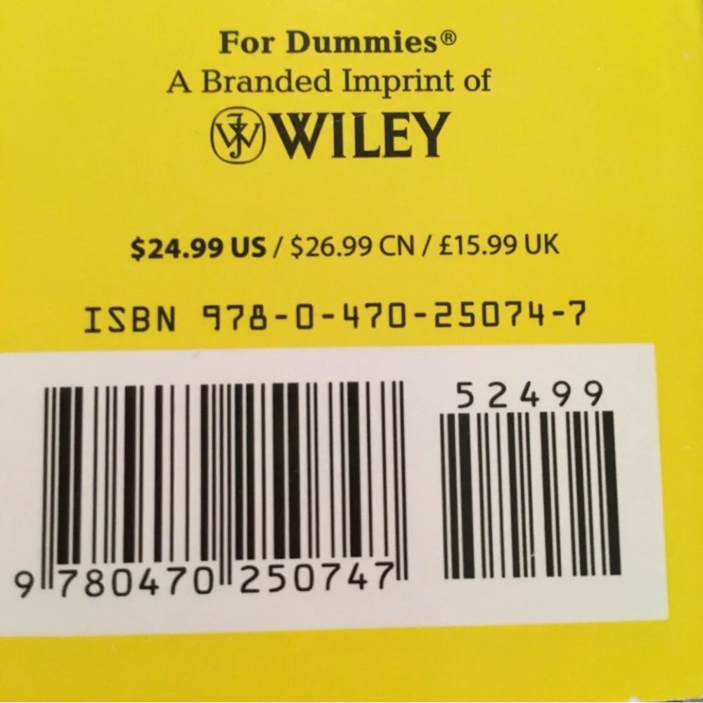 Book Digital Photography Dummies camera cellphone 6th edition 2008 paperback